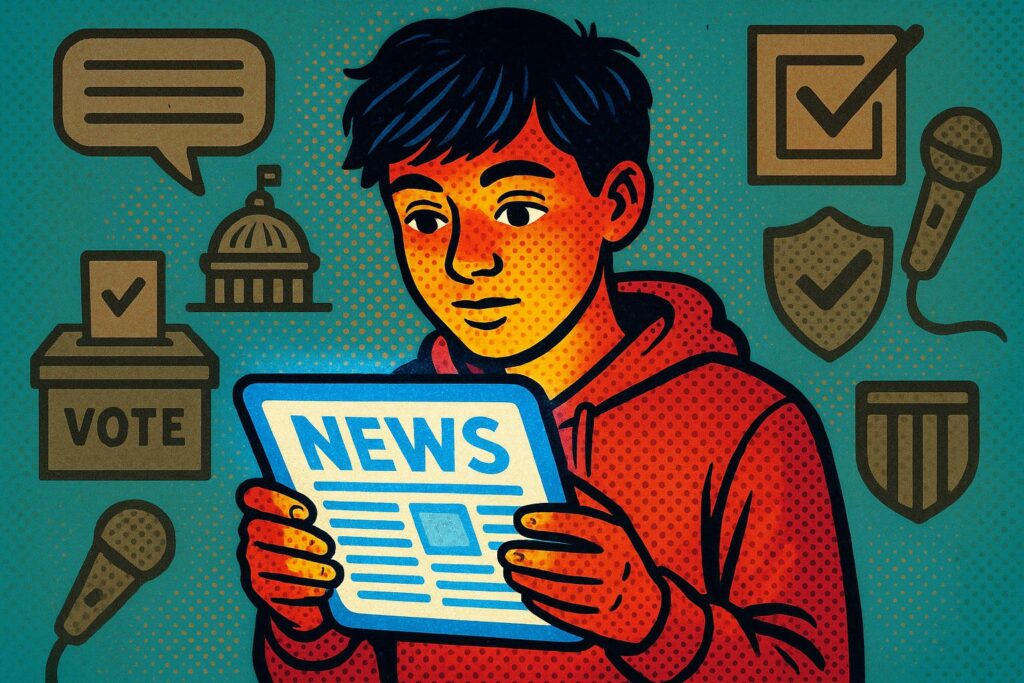 Amedia offers free digital access to teenagers