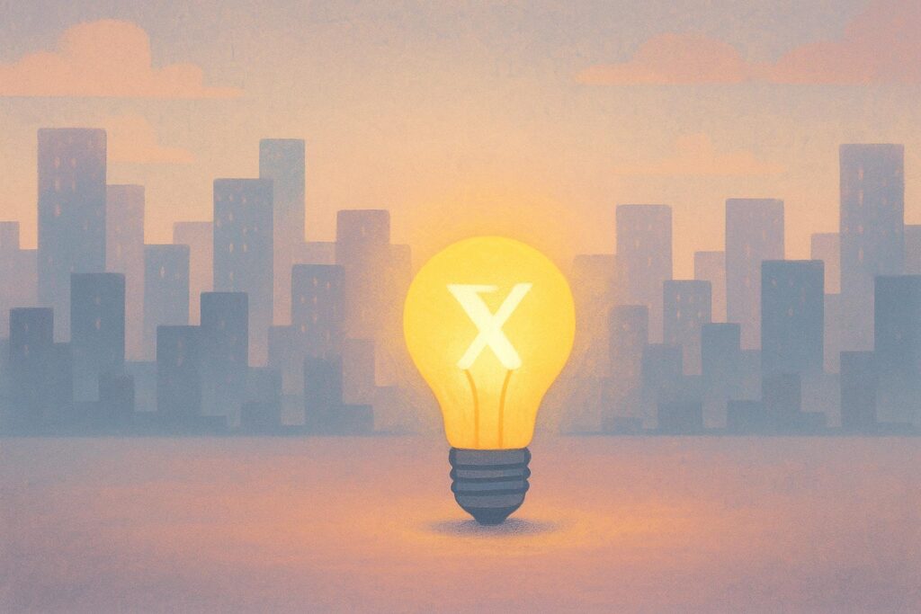X softens stance on external links
