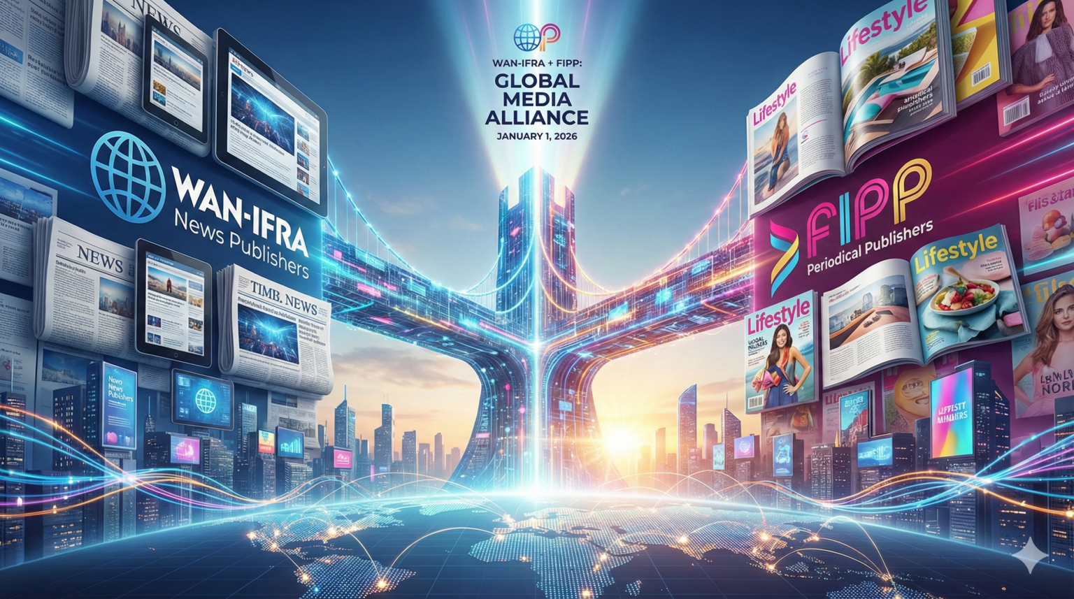 WAN-IFRA and FIPP merge to "champion independent journalism"