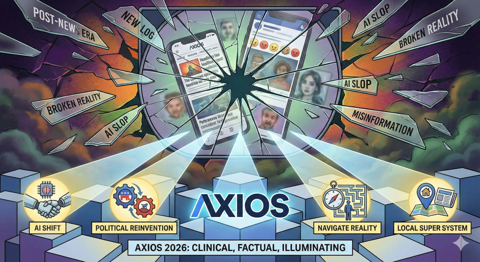 Axios CEO declares news ecosystem “badly broken”