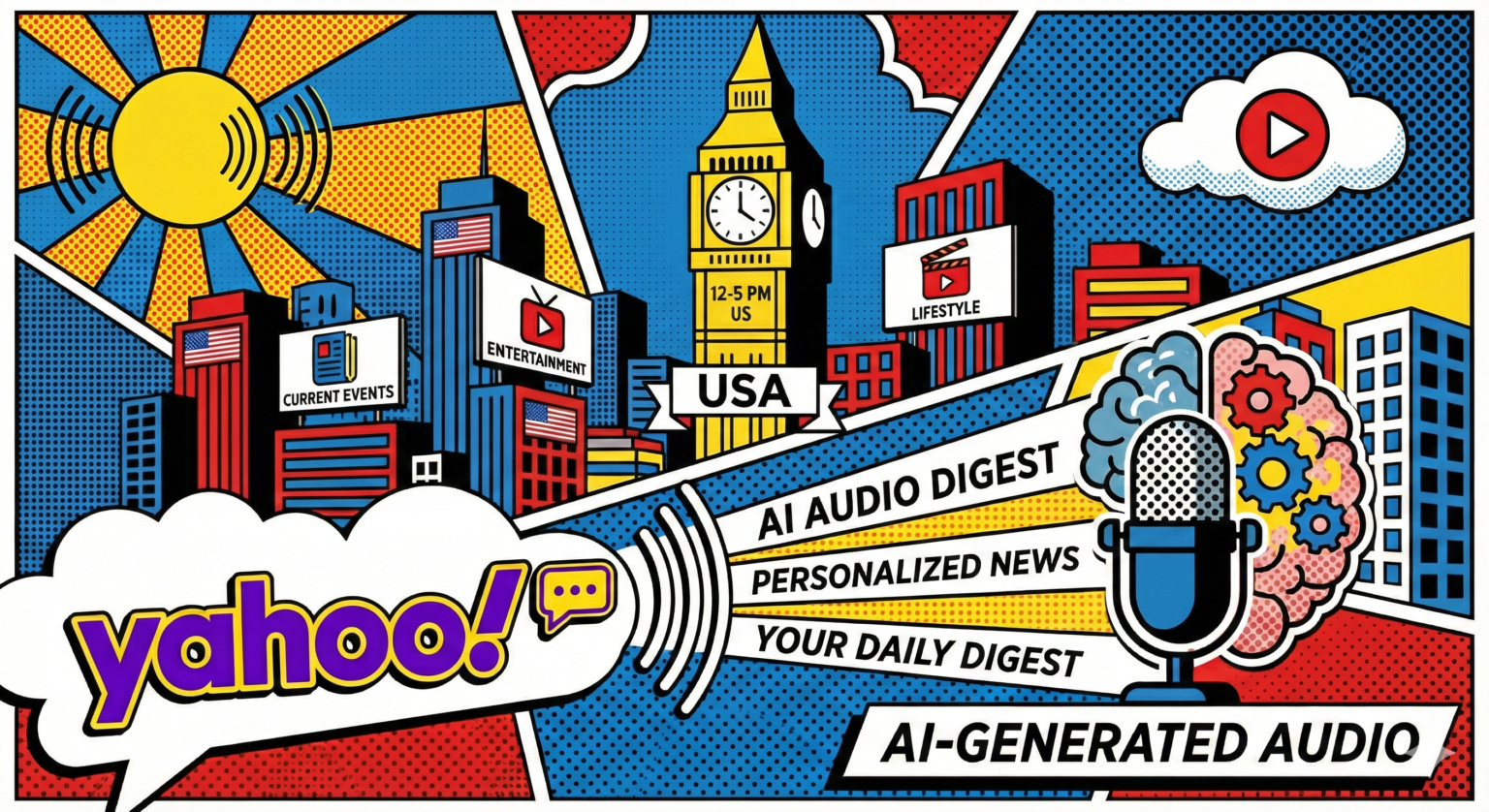Yahoo expands AI-driven audio with afternoon digest